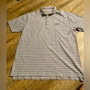 VINTAGE ORVIS RN#70534 MENS GOLF POLO SHIRT SHORT SLEEVE 100% COTTO
